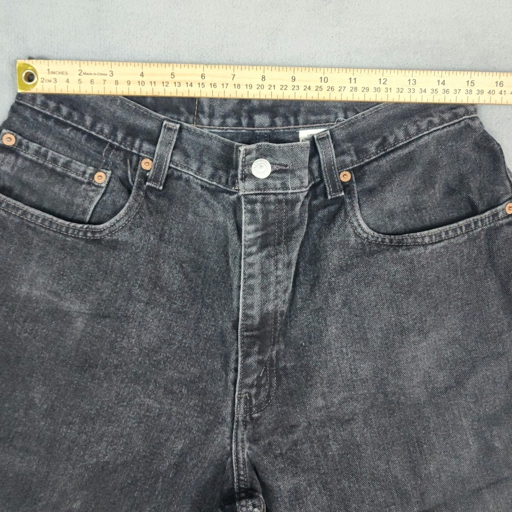Vintage Levis 560 Loose Fit Jeans Mens Size 34x30 Black Baggy Tapered Denim Y2K - Picture 6 of 12